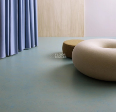 Forbo Marmoleum Solid Concrete 3763 blue shimmer фото 3 | FLOORDEALER